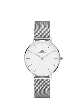 Daniel Wellington Silver Watch with White Dial
